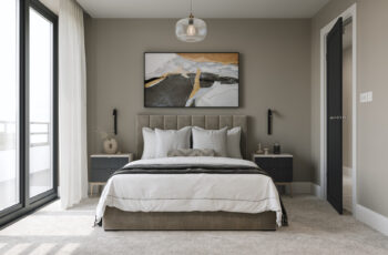 Radcliffe Court apartment bedroom