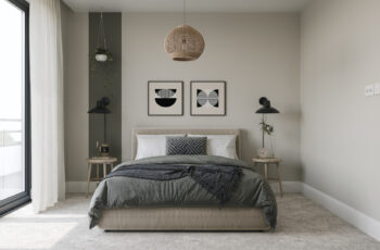 Radcliffe Court apartment bedroom