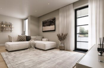 Radcliffe Court duplex lounge
