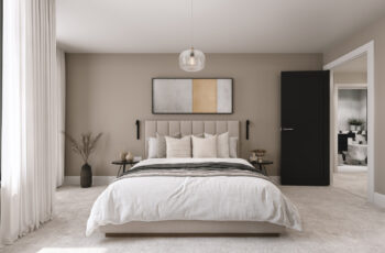 Radcliffe Court duplex bedroom