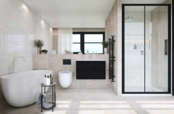 Radcliffe Court penthouse bathroom
