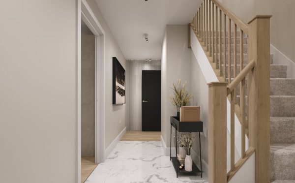 Radcliffe Court hallway & staircase Radcliffe Court hallway & staircase